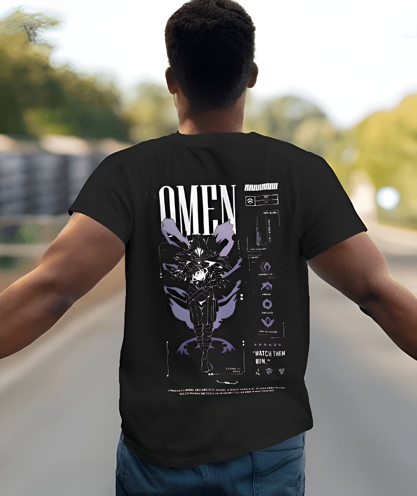 OMEN Shadow Assassin Tee – Watch Them Run!